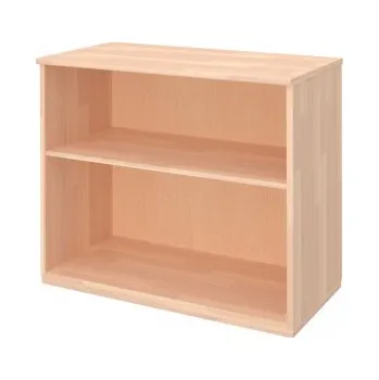 Šatní skříň Skříň k patrové posteli policová, hloubka 306, buk cink