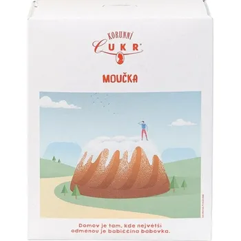 Cukr Korunní cukr moučka 8x1kg