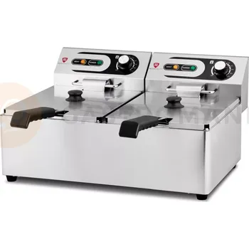 Stolní pila Dvojitá elektrická fritéza, 2x6 l, 2x3 kW | RESTO QUALITY, RQF6L2