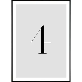 Obraz La forma Design studio Number IV 30x40 cm