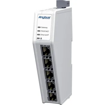 Switch Anybus HMS Industrial Konvertor rozhraní Profinet, Ethernet/IP, Průmyslový Ethernet, Brána, 24 V/DC