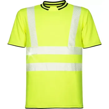 Pánské tričko SIGNAL H5906 Tričko Hivis 55/45 ŽLUTÉ - žluté XXXL