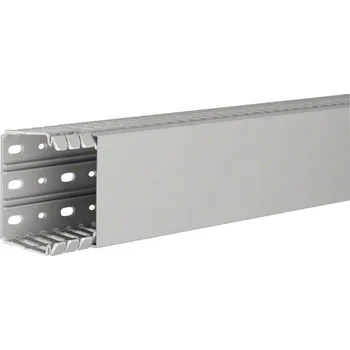 elektroinstalační lišta Hager BA760080 vodicí lišta (d x š x v) 2 m x 80 mm x 60 mm 2 m šedá