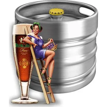 Pivo Bernard Bernard s čistou hlavou Švestka, nealkoholické pivo, 20l KEG