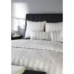 Curt Bauer Luxusní damaškové povlečení COMO písková Povlečení: 140x200cm + 70x90cm