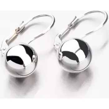 Náušnice Dámské náušnice stříbro 925 kuličkou 6 mm E2102932-1132-SLX