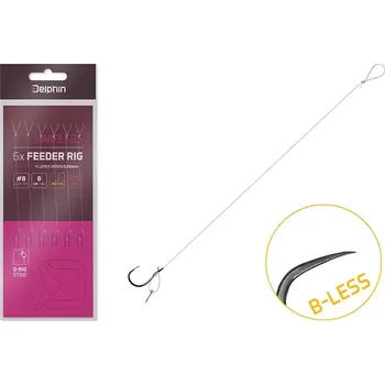 Nadväzec Delphin FLR D-rig / 6ks