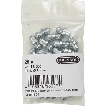 Závitová tyč Pressol Kuželový čep H1 a-rovný, Ø 6 mm-v 1 ks