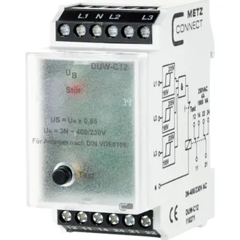 Relé monitorovací relé 230 V/AC (max) 2 přepínací kontakty Metz Connect 110271 1 ks