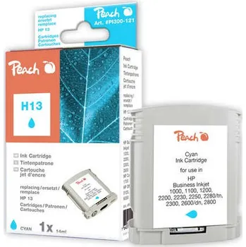 Počítač PEACH HP H13, HP 13, cyan, C4815A, No. 13