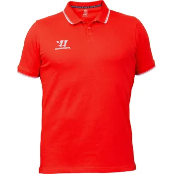 Pánské tričko Pánské tričko Warrior Alpha X Base Polo Red 3XL