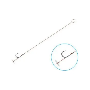 DELPHIN - Feederový návazec Proxi 8 Quickstop / 6ks - 8cm vel.6