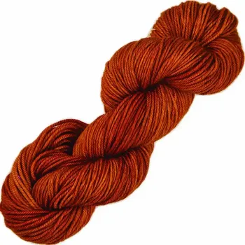 Příze Symfonie Yarns Bella SS4025 Měděná (Ručně barvená příze Bella 4025 Sunset)