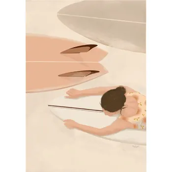 Plakát Plakát, Obraz - Summer beach, Andi Bell Art