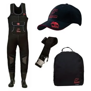 Prsačky Behr neoprenové prsačky Red Carp 5 mm (gumová podrážka) Varianta: vel. 43/44 (8617903)