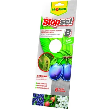 Pesticid STOPSET B desky bílé 25x10 cm