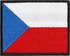 Nášivka Stoklasa Nažehlovačka česká vlajka 1,5 x 2 cm 10 ks