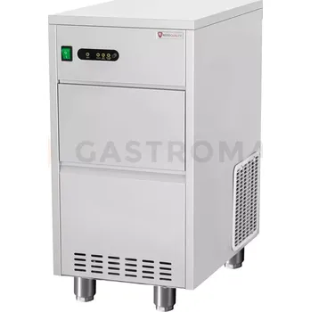 Barová židle Výrobník ledu, 24kg/24h, zásobník 5kg, médium R290, vodou chlazený, 330x470x580 mm | RESTO QUALITY, RQ24W