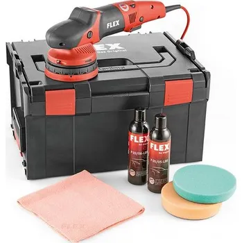 úhlová bruska FLEX XCE 10-8 125 P-Set Excentrická leštička - 447269