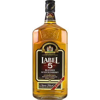 Whisky Label 5 40% 1l