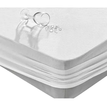 Prostěradlo TipTrade Jersey nepropustné prostěradlo 60 x 120 cm bílé