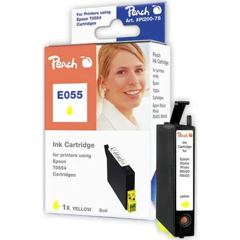 PEACH Epson Stylus Photo E055, RX420, yellow, T0554