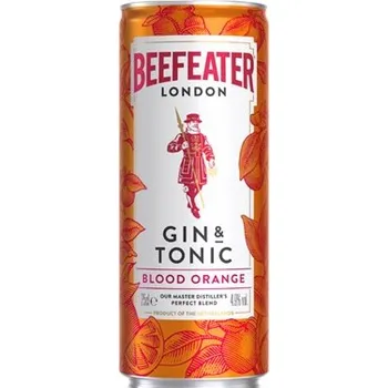 Beefeater Beefeater Blood Orange & Tonic 4,9% 12x0,25l