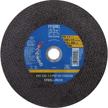Brusný kotouč PFERD TOOLS EHT 230-1,9 PSF HD STEELOX 61728327 sada řezných kotoučů 230 mm 25 ks nerezová ocel, ocel