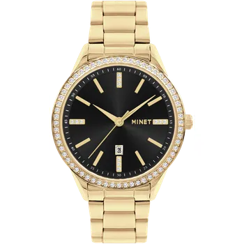 Hodinky MINET Zlaté dámské hodinky Avenue MWL5320