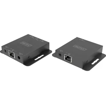 KVM přepínač Digitus DS-55519 1 port HDMI Extender Set černá