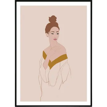 Obraz La forma Design studio I think about you 30x40 cm