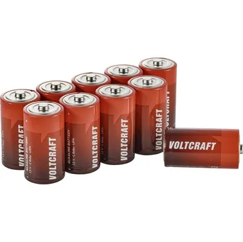 RC náhradní díl VOLTCRAFT Industrial LR14 baterie malé mono C alkalicko-manganová 8000 mAh 1.5 V 10 ks