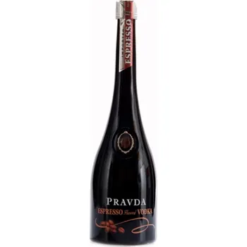 Vodka Pravda Vodka Pravda Espresso vodka 37,5% 0,7l
