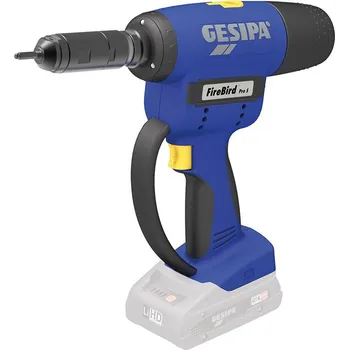 Nýtovací pistole Aku usazov. matic trh.n. firebird pro s gold lboxx bez akumulátoru gesipa, 1679677