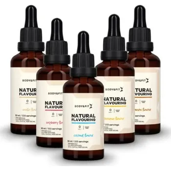 Přisada na vaření a pečení Body & Fit FlavDrops 50ml Citron
