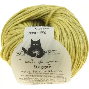 Příze Schoppel Wolle Reggae 0581 M Savanne Mélange (Příze merino Reggae 0581 M Savanne Mélange)