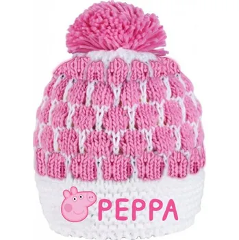 Šátek Dívčí čepice zimní - Peppa Pig, vel. 52
