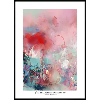 Obraz La forma Design studio J'ai tellement envie de toi 30x40 cm