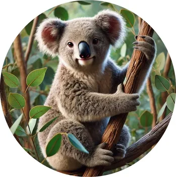 Jedlá dekorace na dort Jedlý papír koala
