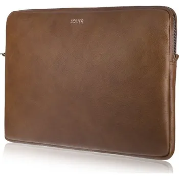 pouzdro na notebook Solier SA23 kožené pouzdro na notebook 13"