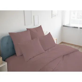 Povlečení Stella Ateliers Ložní povlečení JOY šeříková Povlečení: povlak 40x40cm s výšivkou