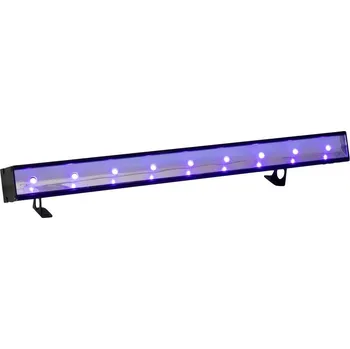 Lampička Eurolite LED BAR-9 UV 9x3W UV lampa 27 W černá