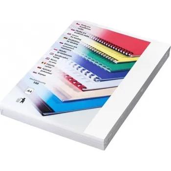 Vázací hřbet Desky zadní CHROMO bílá