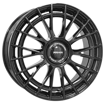 Alu kolo Alu kola MONACO WHEELS GP12, 18x8 5x112 ET42, černá lesklá