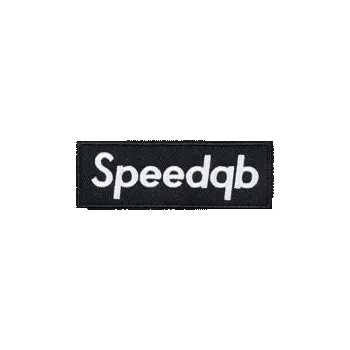 Nášivka SPEEDQB BOX LOGO NÁŠIVKA - ČERNÁ