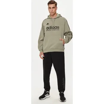 Pánské oblečení adidas Mikina House of Tiro IV8125 Zelená Relaxed Fit S