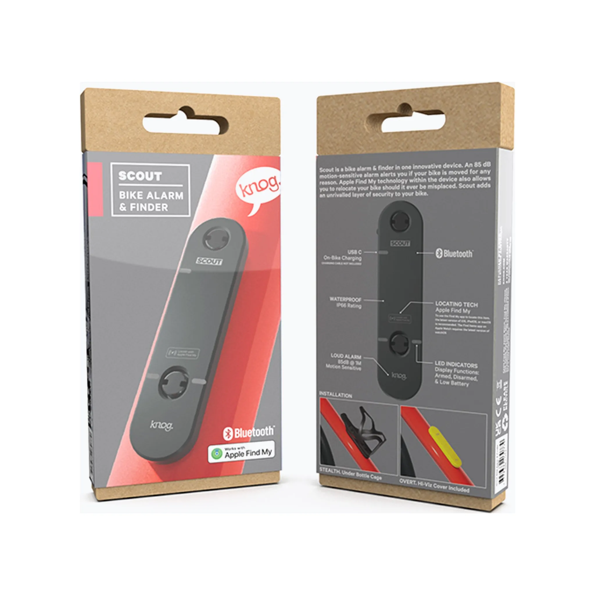 Fotografie 5 - Lokátor KNOG Scout K12998 alarm s lokátorem