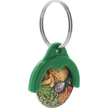 Token přívěšek na klíče se žetonem - zelená - AP718114-07