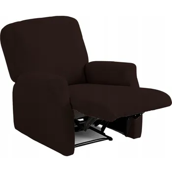 Napínací potah Elastický potah na křeslo RELAX hnědý