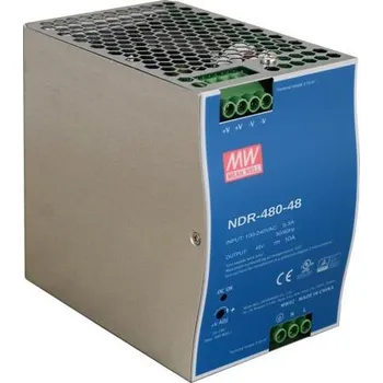 spínaný zdroj SPÍNANÝ NAPÁJECÍ ZDROJ PRO DIN RAIL MEAN WELL NDR-480-48 48V/480W/10A